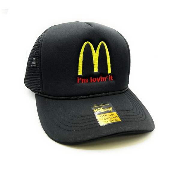 The Hatter Other - Im Lovin It Mesh Trucker Snapback (Black)